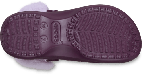 Classic Platform Fuzz Lined Clog