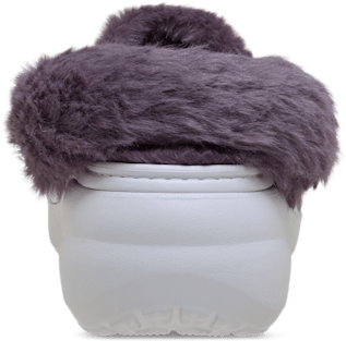 Classic Platform Fuzz Lined Clog