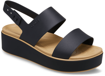 Brooklyn Low Wedge Matte Wrap Sandal