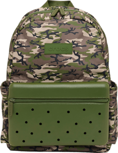 Camo Nylon Backpack
