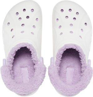 Baya Lined Fuzz-Strap Clog