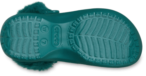 Classic Platform Fuzz Lined Clog