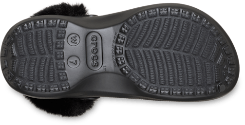 Classic Platform Fuzz Lined Clog