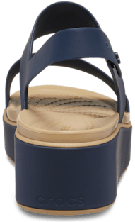 Brooklyn Low Wedge Matte Wrap Sandal