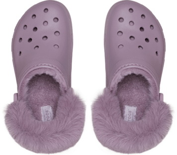 Classic Platform Fuzz Lined Clog