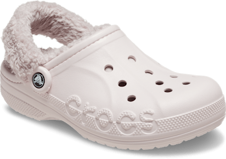 Baya Lined Fuzz-Strap Clog