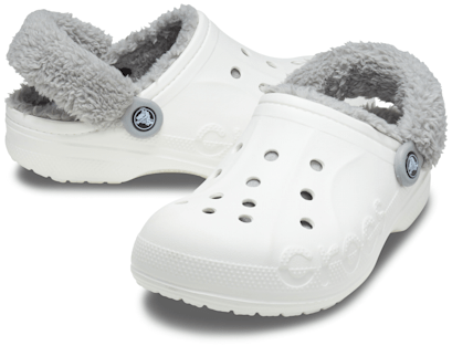 Baya Lined Fuzz-Strap Clog