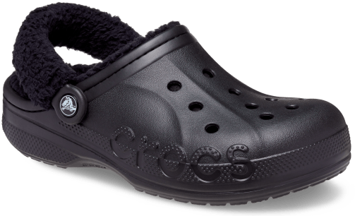 Baya Lined Fuzz-Strap Clog