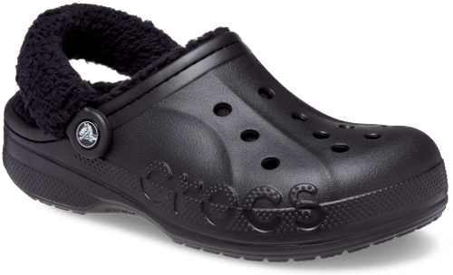 Baya Lined Fuzz-Strap Clog