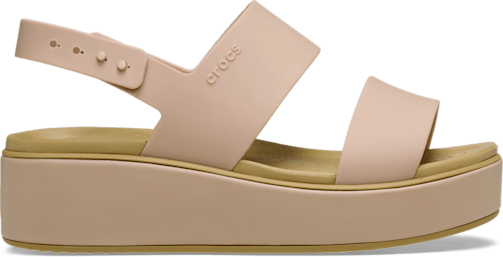 Brooklyn Low Wedge Matte Wrap Sandal