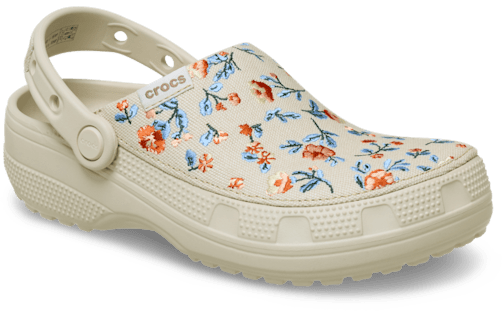 Classic Crafted Floral Clog