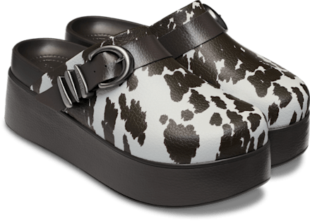 Dylan Platform Animal Buckle Clog