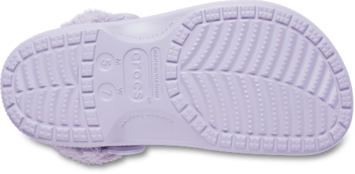 Baya Lined Fuzz-Strap Clog