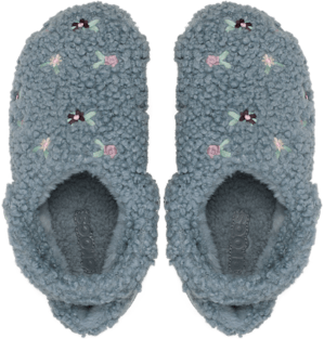 Unfurgettable Floral Embroidery Clog