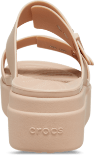 Brooklyn Buckle Low Wedge Sandal
