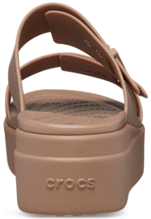 Brooklyn Buckle Low Wedge Sandal