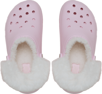 Classic Platform Fuzz Lined Clog