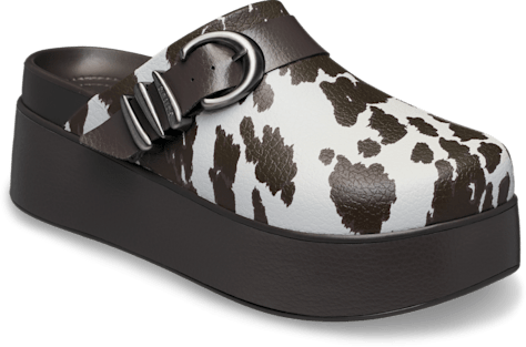 Dylan Platform Animal Buckle Clog
