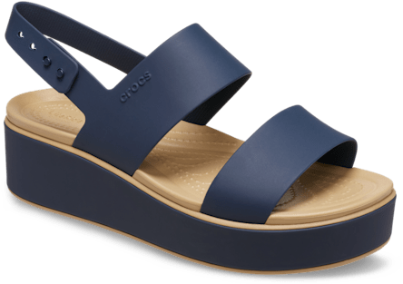 Brooklyn Low Wedge Matte Wrap Sandal