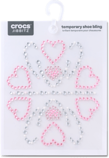 Heart Art Shoe Bling