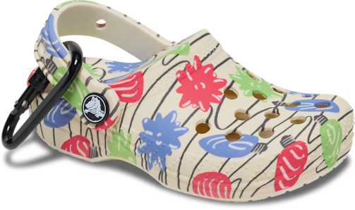 Classic Holiday Clog Pouch Bag