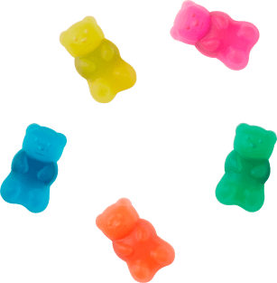 Candy Bear 5 Pack