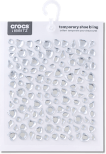Multi Size Clear Shoe Bling