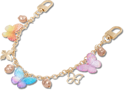 Butterfly Long Chain Bag Charm